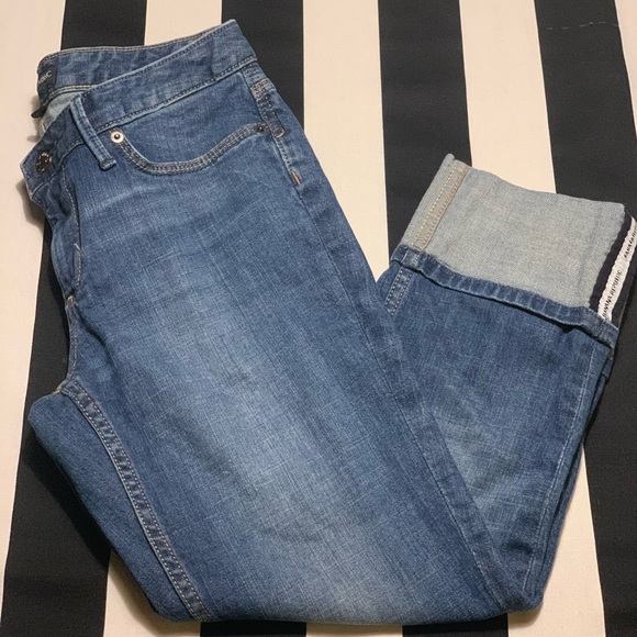 💥🔥Banana Republic cropped/cuffed jeans 🔥💥 - Picture 2 of 6